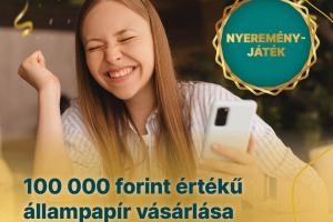 Állampapír-vásárlási nyereményjáték a Kincstárnál egymillió forintos fődíjjal